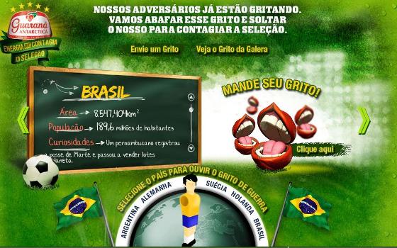 Solte o grito com Guaraná Antarctica Solte o grito com Guaraná Antarctica