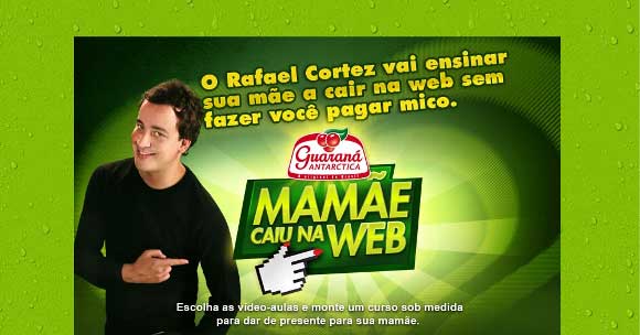 Guaraná Antarctica ensina mães como usar a web