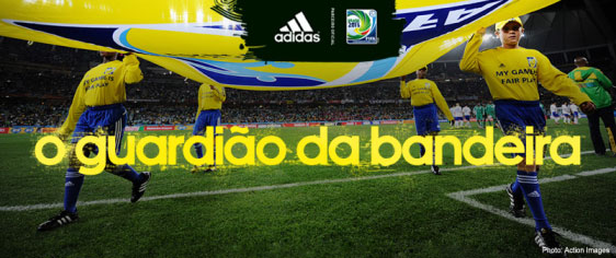 Adidas seleciona o "Guardião da Bandeira"