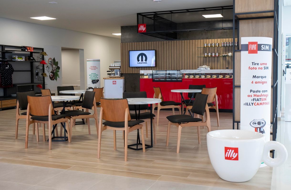 Fiat fecha parceria com a marca de café italiana illy