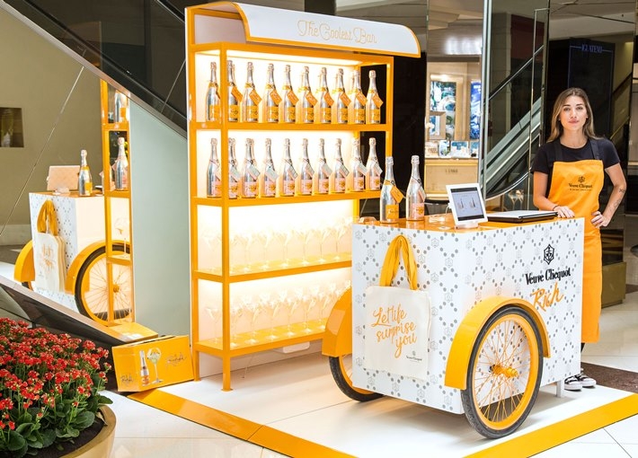 Veuve Clicquot inaugura pop up store em São Paulo