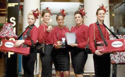 Häagen-Dazs distribui sorvetes na Inglaterra