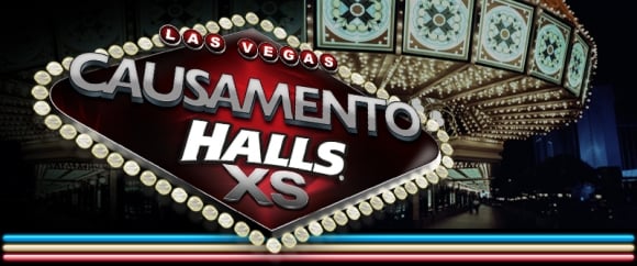 Ação promo de Halls casa desconhecidos em Las Vegas