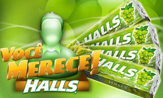 Halls Uva Verde retorna com busto de consumidores
