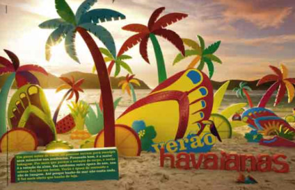 Projeto Havaianas em todo o litoral Projeto Havaianas em todo o litoral