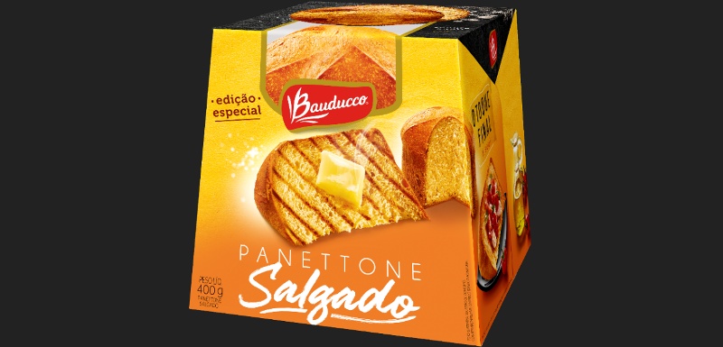 Panettone salgado é a novidade da Bauducco para o Natal