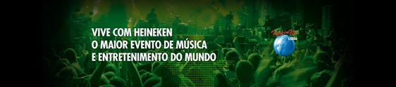 Heineken é a patrocinadora oficial do Rock in Rio Lisboa
