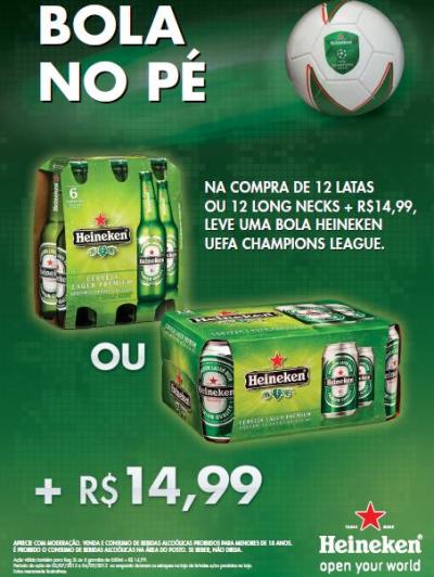 Bola no pé com Heineken e Raízen