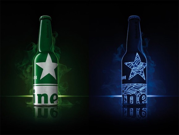 Desenhando com a Bottle Star da Heineken