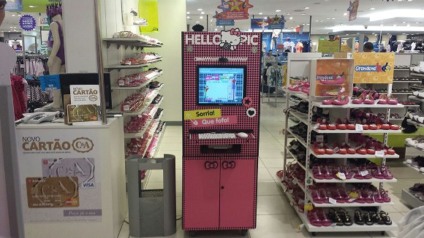 Hello Pic no Aricanduva é novidade da C&A