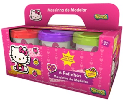 Novas massinhas da Hello Kitty chegam ao Brasil