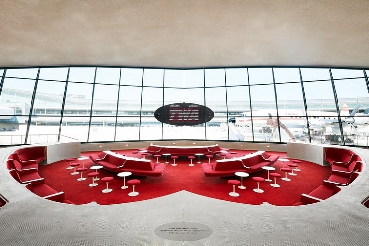 TWA Hotel propicia hospedagem ímpar no Aeroporto JFK