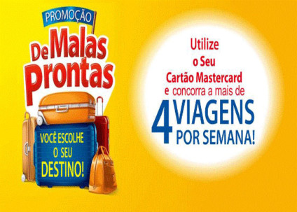 De malas prontas com Itaucard & MasterCard