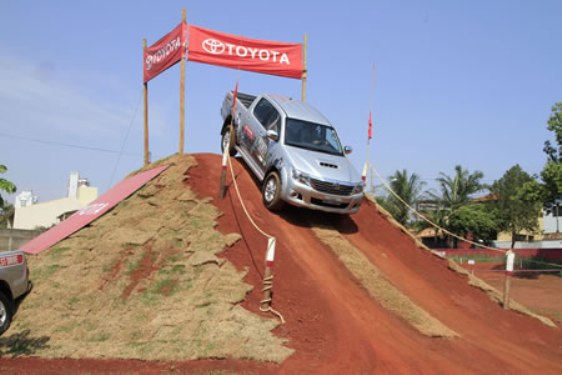 Toyota realiza Hilux Expedition Park em Goiânia