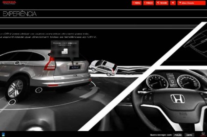 BG Interativa cria site para Honda CR-V