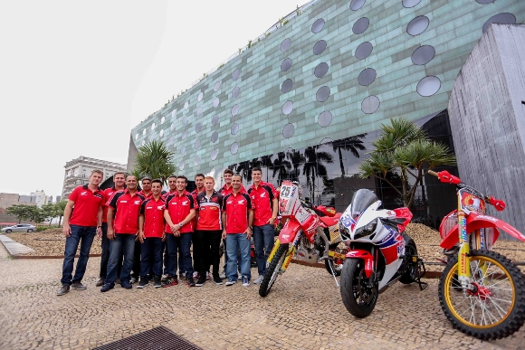 Honda celebra a boa temporada no Brasil