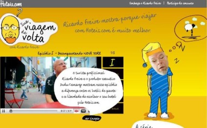 Hoteis.com faz ação promo na chegada ao Brasil