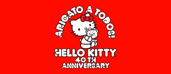 Hello Kitty promove corrente de amor e gentileza