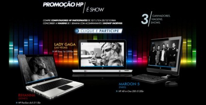 “HP é Show!” sorteia viagens com direito a shows musicais