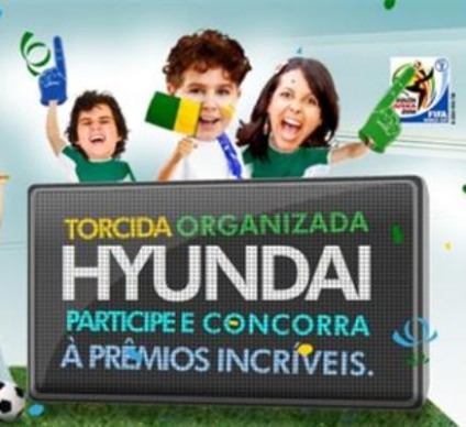"Torcida Organizada" com a Hyundai no Orkut "Torcida Organizada" com a Hyundai no Orkut