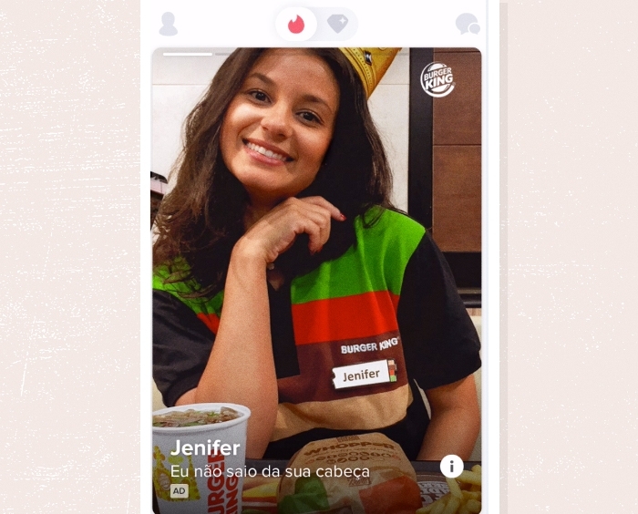 BK pega carona no sucesso de 'Jenifer' e faz ação promocional