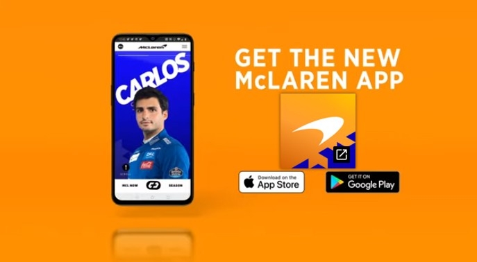 McLaren cria aplicativo com bastidores da F1