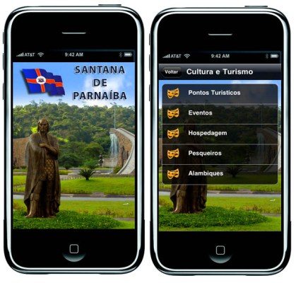 Santana de Parnaíba lança aplicativo para iPhone Santana de Parnaíba lança aplicativo para iPhone