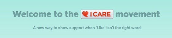I Care é o botão humanitário do Facebook