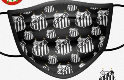 Santos comercializa máscaras e ajuda instituições de caridade