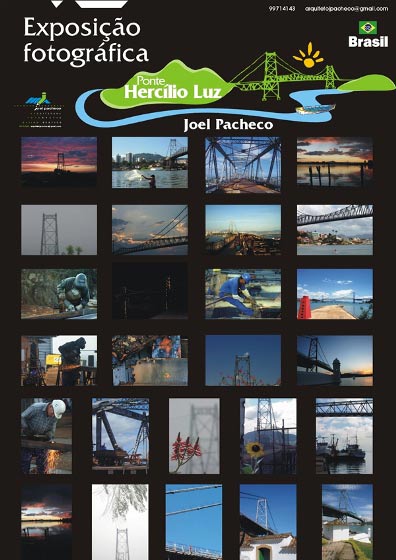Iguatemi faz exposição sobre a Ponte Hercílio Luz