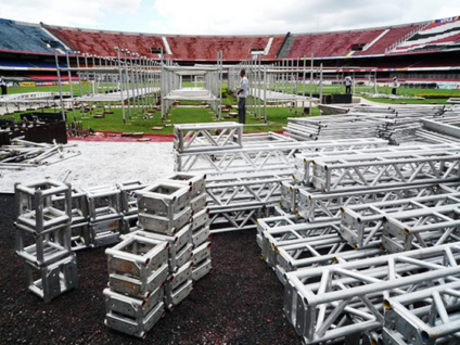 Metallica no Brasil com recepção no Morumbi Metallica no Brasil com recepção no Morumbi