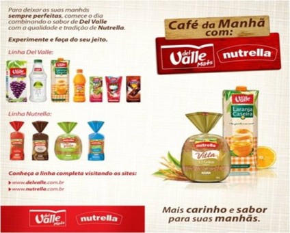 Saraguato/WTL une Del Valle e Nutrella no ponto de venda