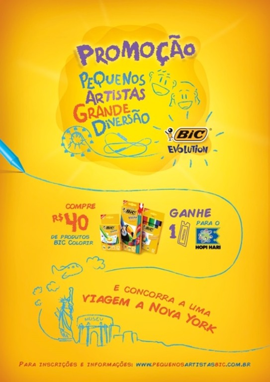BIC comemora Volta às Aulas com ação promo