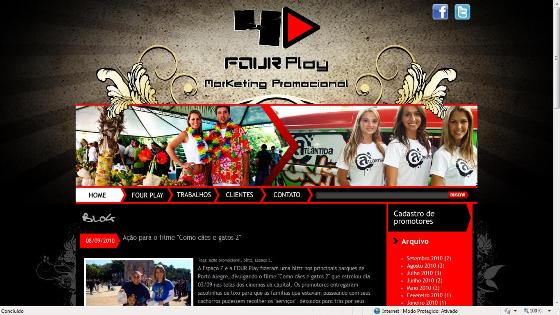Four Play lança novo site