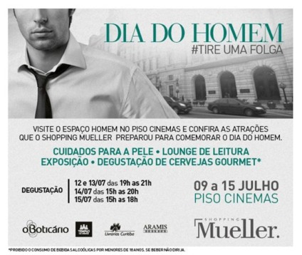 Mueller promove ações especiais para o Dia do Homem