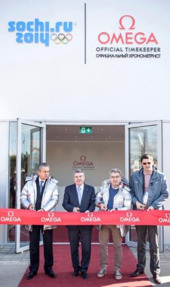 Pavilhão Omega é inaugurado em Sochi