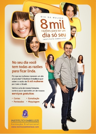 Instituto Embelleze presenteia oito mil mulheres