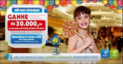 Brincadeiras e ação promo no Interlagos