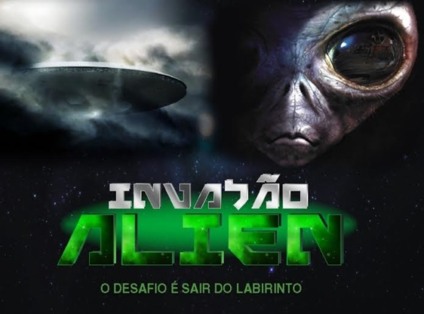 Alienígenas invadem o Pátio Alcântara