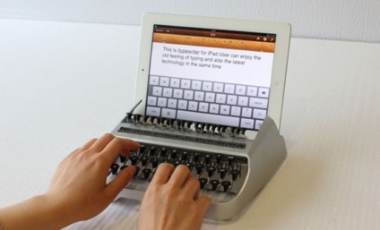 Amantes da máquina de escrever ganham teclado no iPad