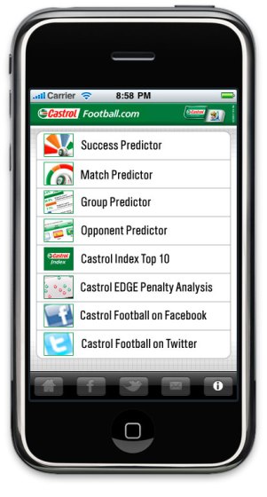 Copa do Mundo na ponta dos dedos com a Castrol Copa do Mundo na ponta dos dedos com a Castrol