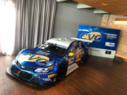 Carro de Lucas Foresti ganha cores exclusivas da Sikkens