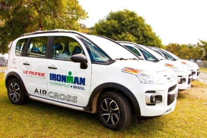 Citroën Aircross foi o carro oficial do Ironman 2011