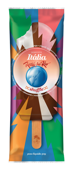 Sorvete Itália cria picolé em comemoração ao Rock in Rio