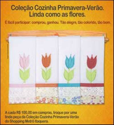 Itaquera com ação promocional para saudar primavera