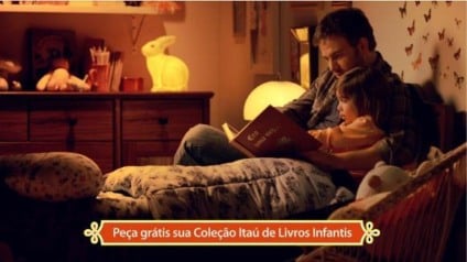 Ação do Itaú incentiva a leitura infantil