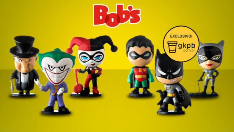 Batman é tema dos novos brindes do Bob’s 