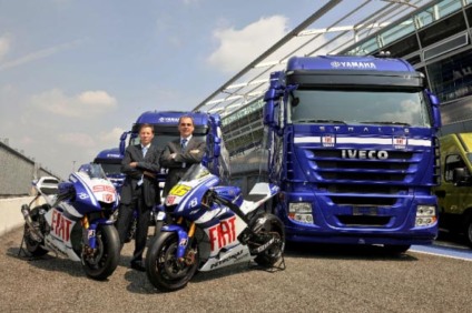 Iveco é patrocinadora da equipe Fiat-Yamaha