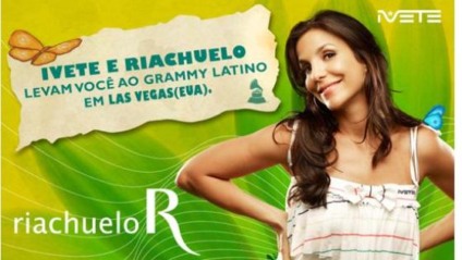 Ivete Sangalo e Riachuelo parceiras em ação promocional