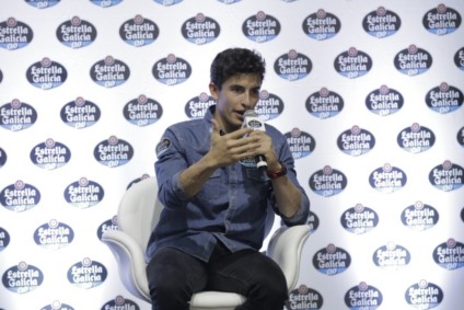 Marc Márquez participa de evento da Estrella Galicia 0,0